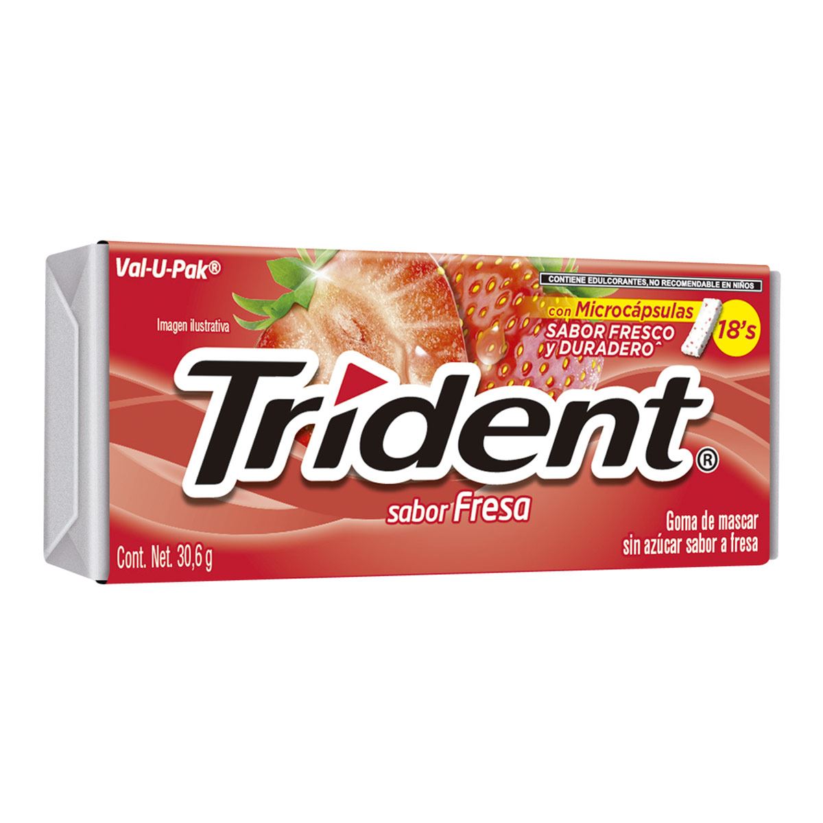 Chicles Trident Fresa