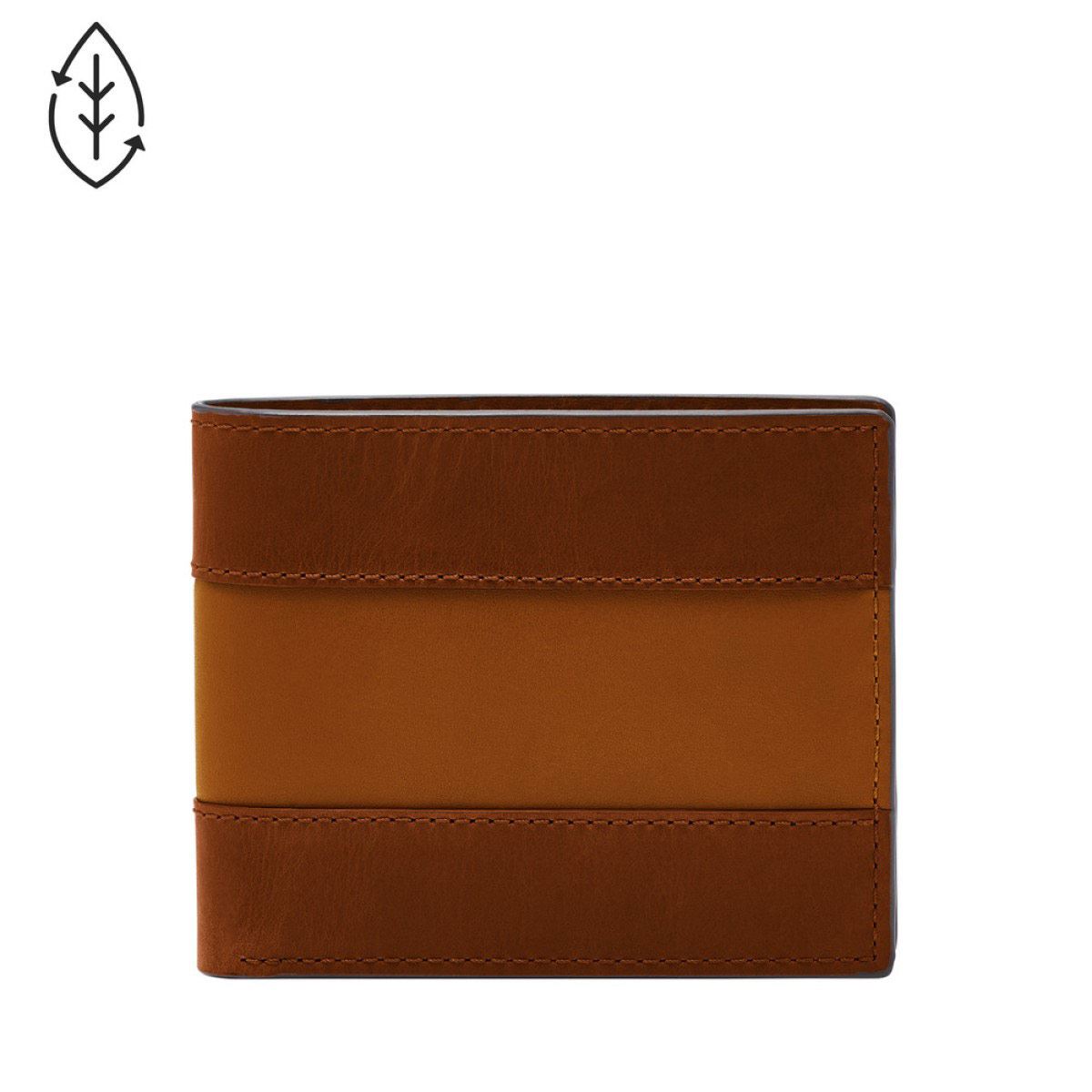 Cartera en Piel Bifold para Hombre Fossil