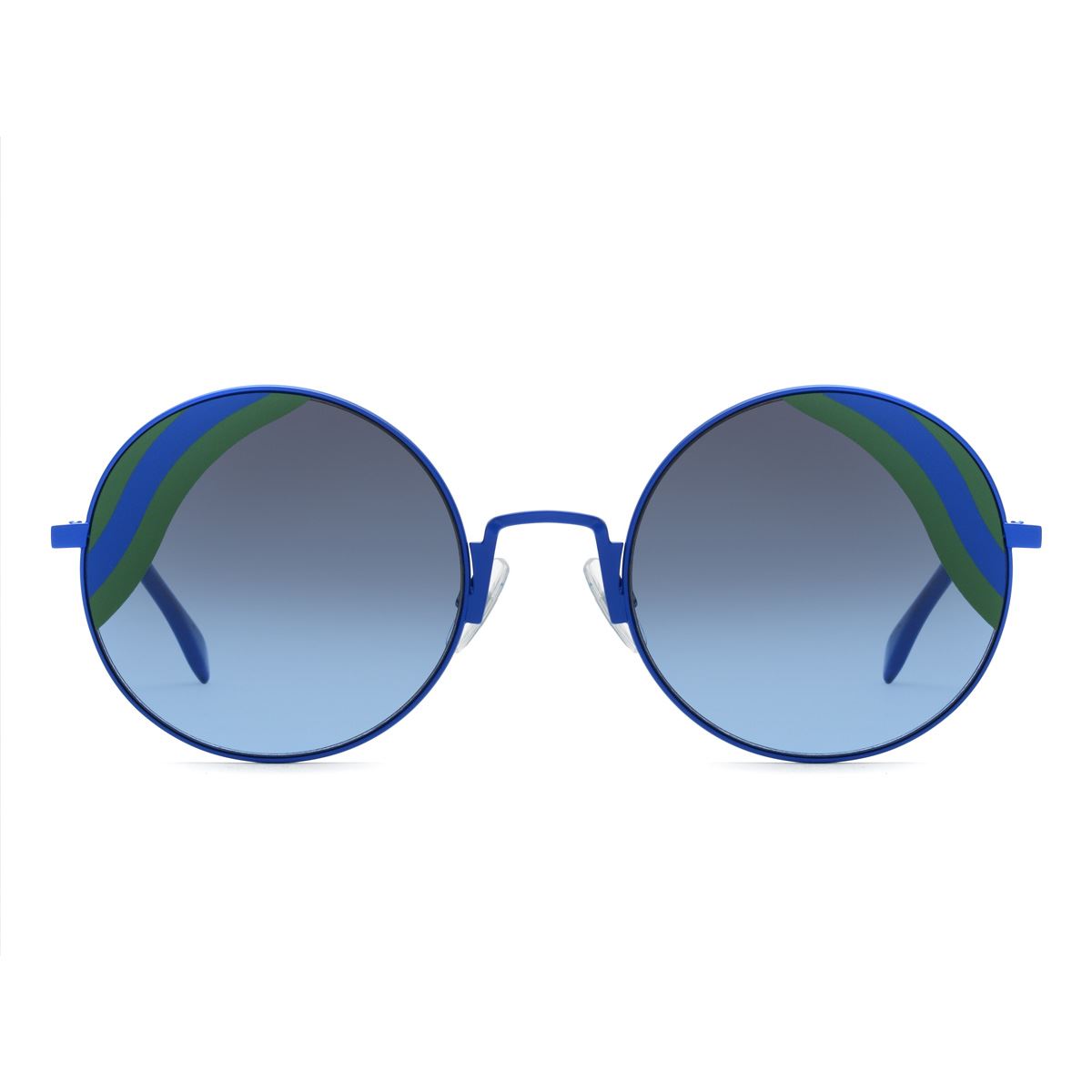 Lente solar Fendi 0248/s pjp azul redondo