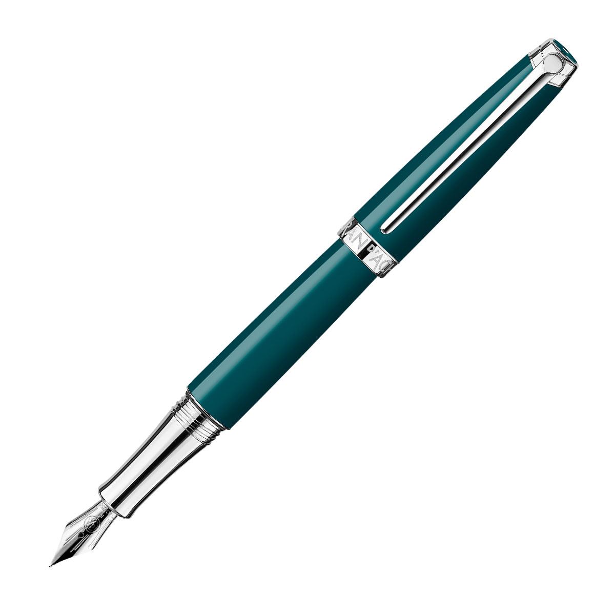 Pluma Fuente Caran d´ache Leman verde