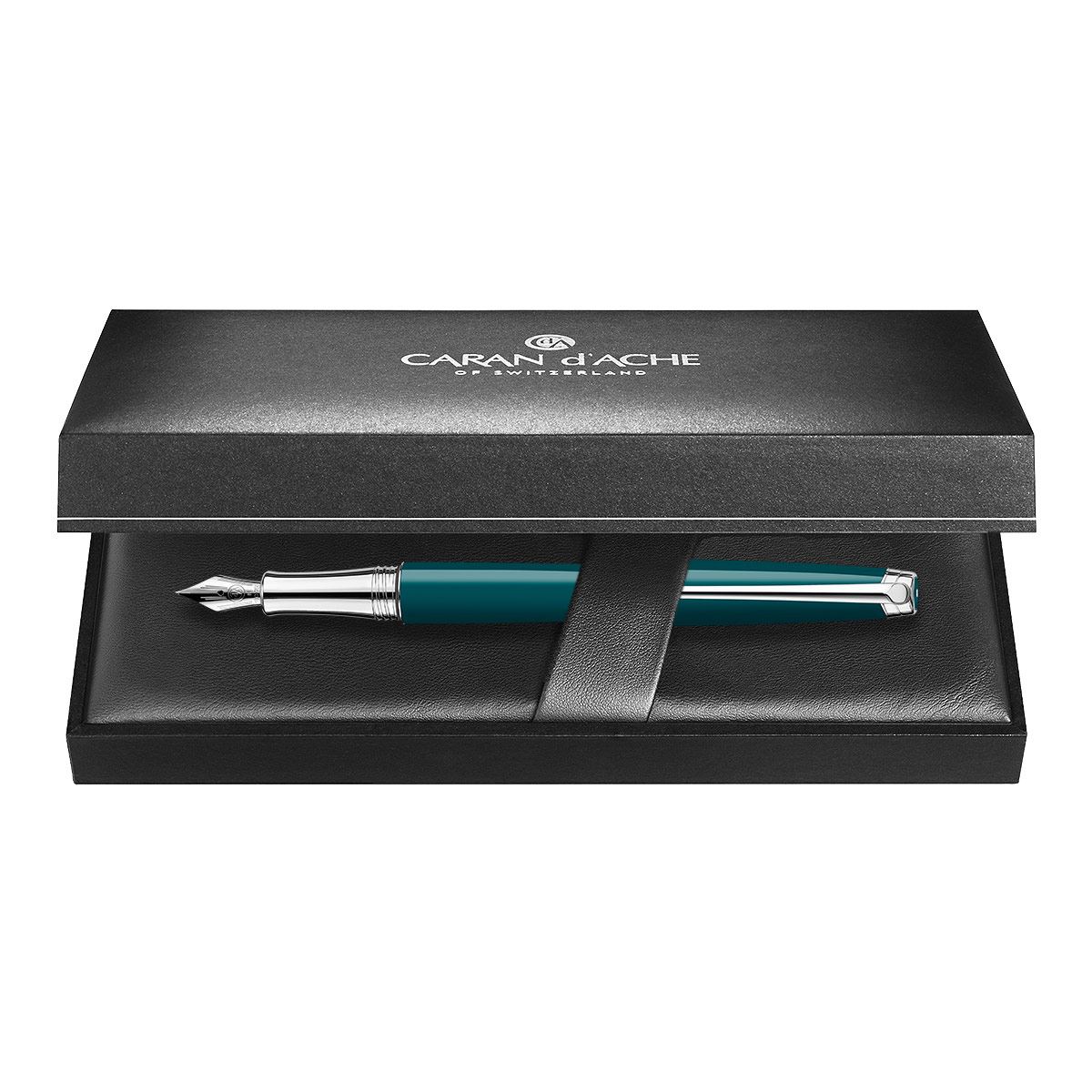 Pluma Fuente Caran d´ache Leman verde