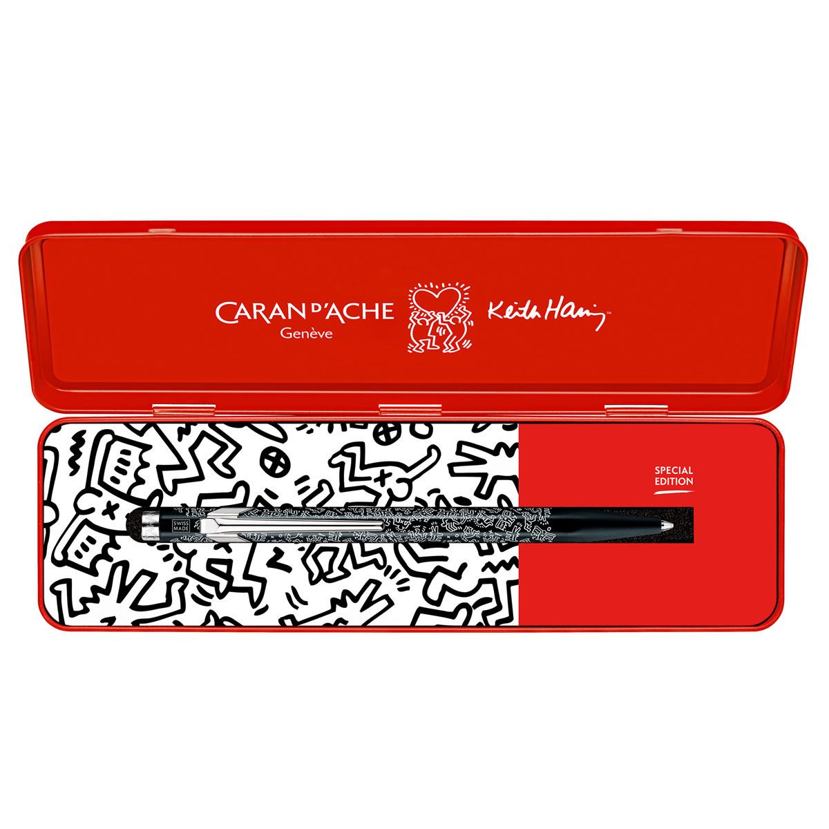 Caran d´Ache Bolígrafo 849 Keith Haring Negro