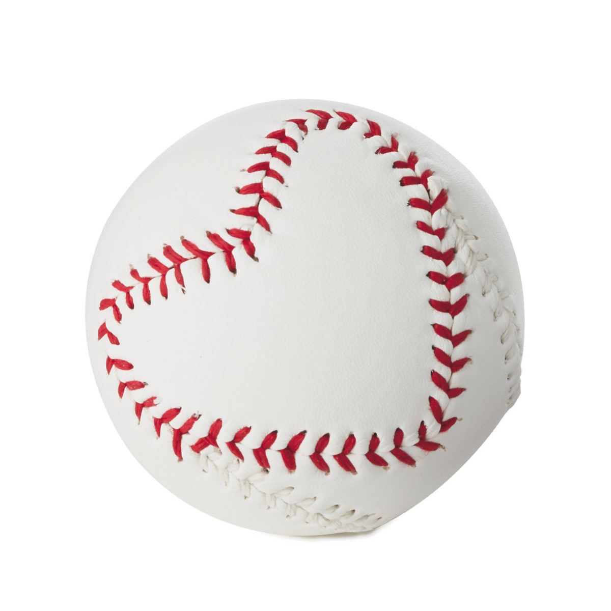 Adorno pelota de beisbol y tinta para huella