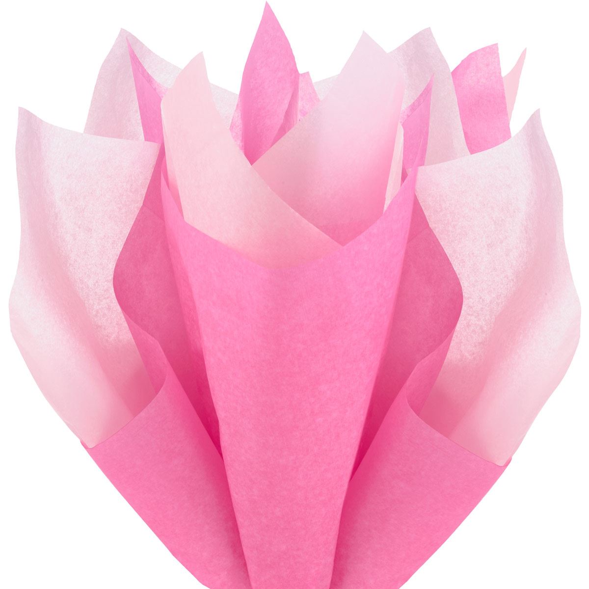 Papel Seda  Rosa claro y oscuro 8 hojas Hallmark