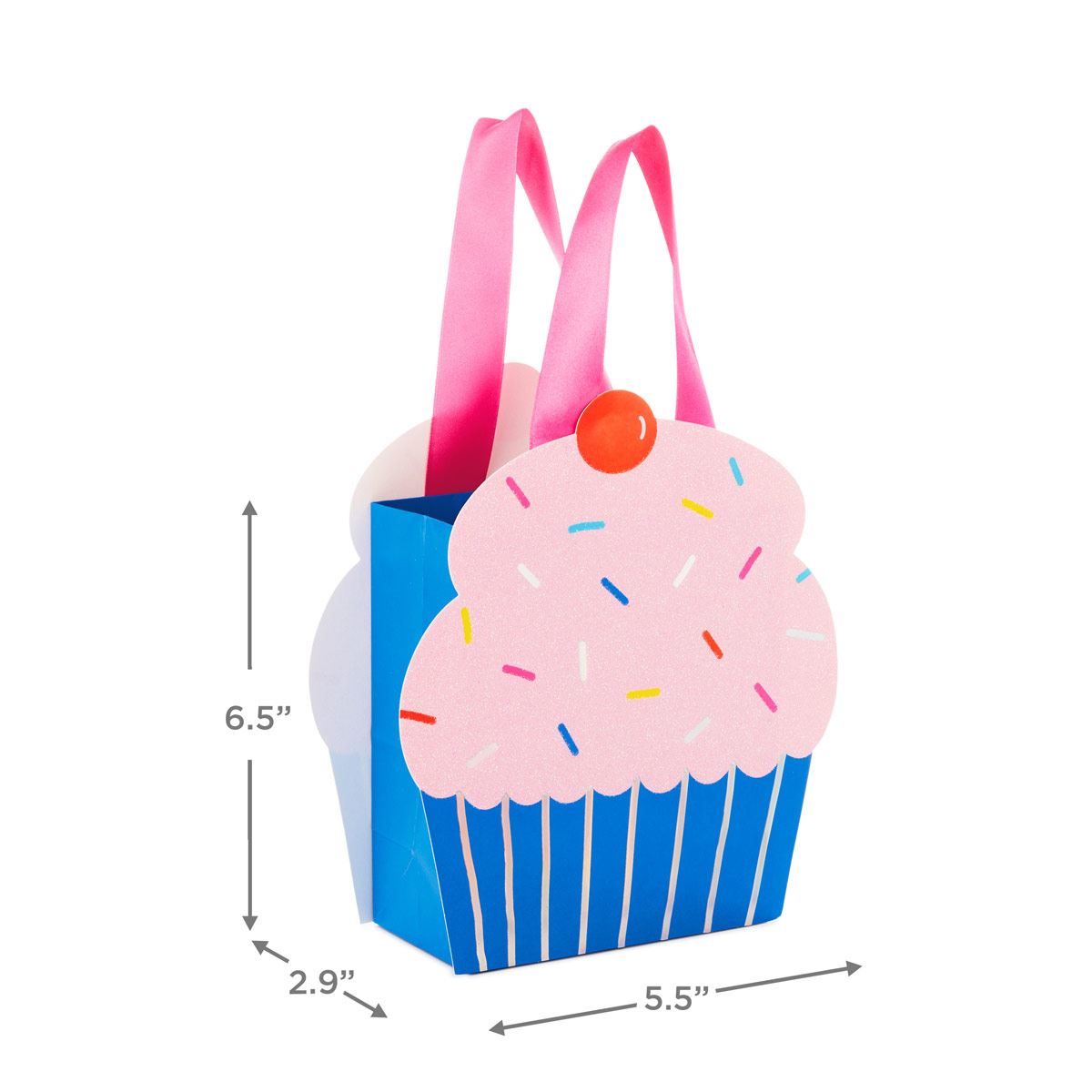 Bolsa de regalo Hallmark Cupcake 6.5