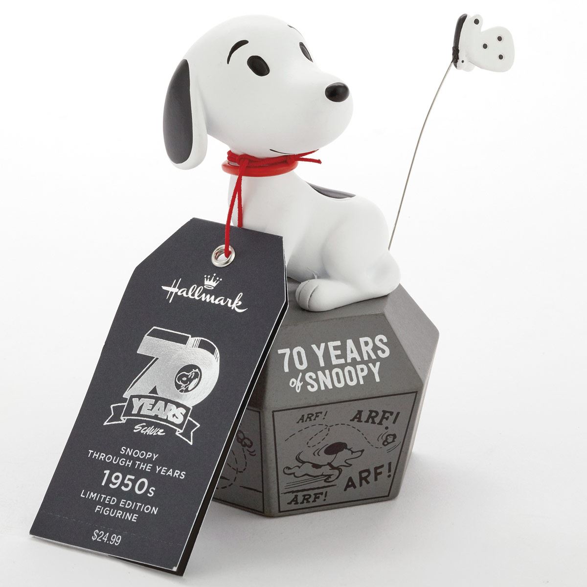 Peanuts® 70 años de Snoopy 1950´s Edición limitada figura, 4.5