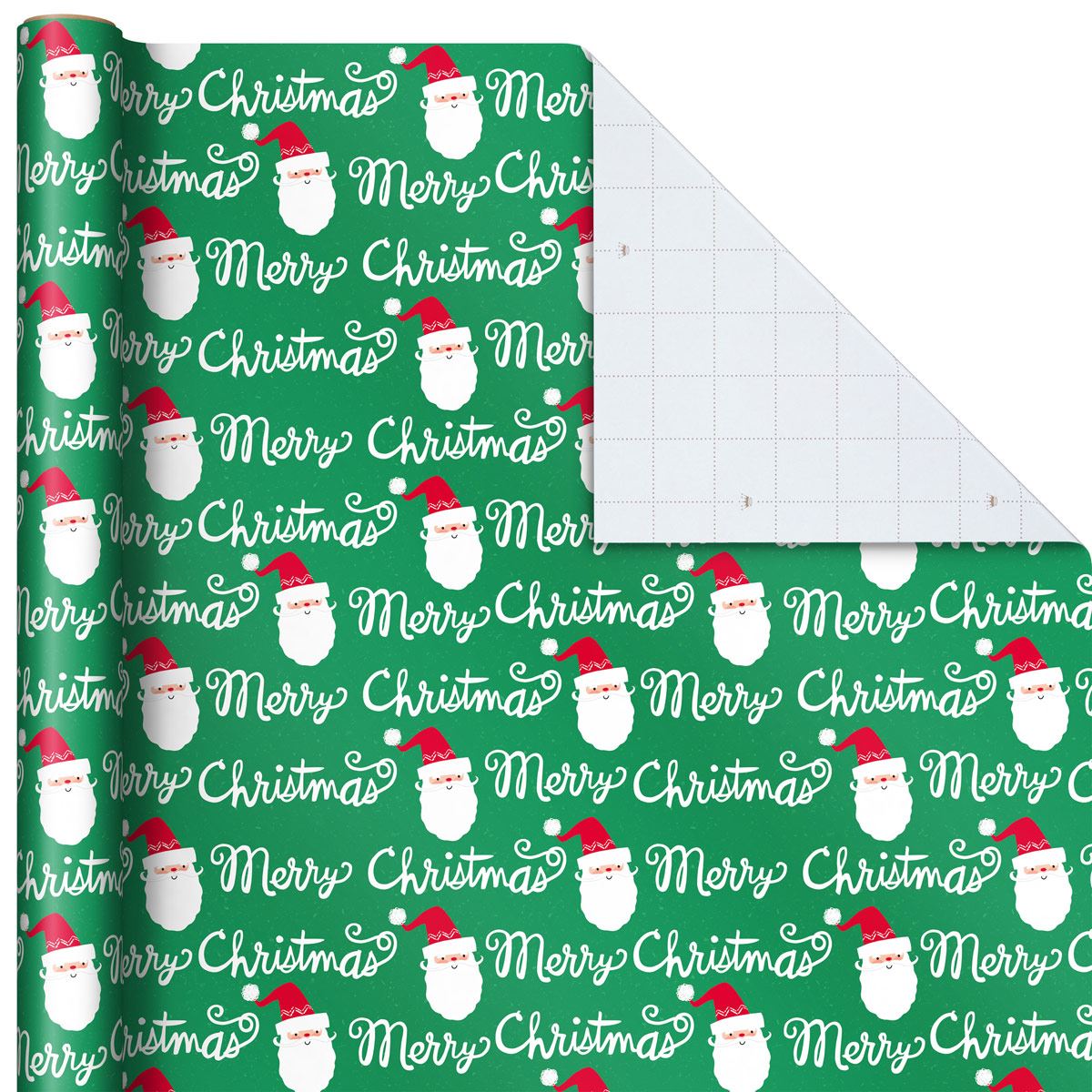 Papel de Envoltura Navideño Jumbo Santa  Hallmark