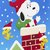 Bolsa de regalo Santa Snoopy  Peanuts®  Hallmark
