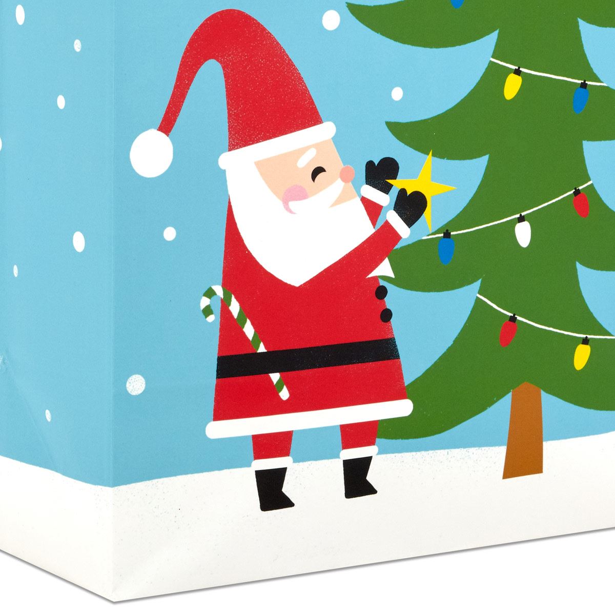 Bolsa de Regalo Navideña Diversión brillante Hallmark