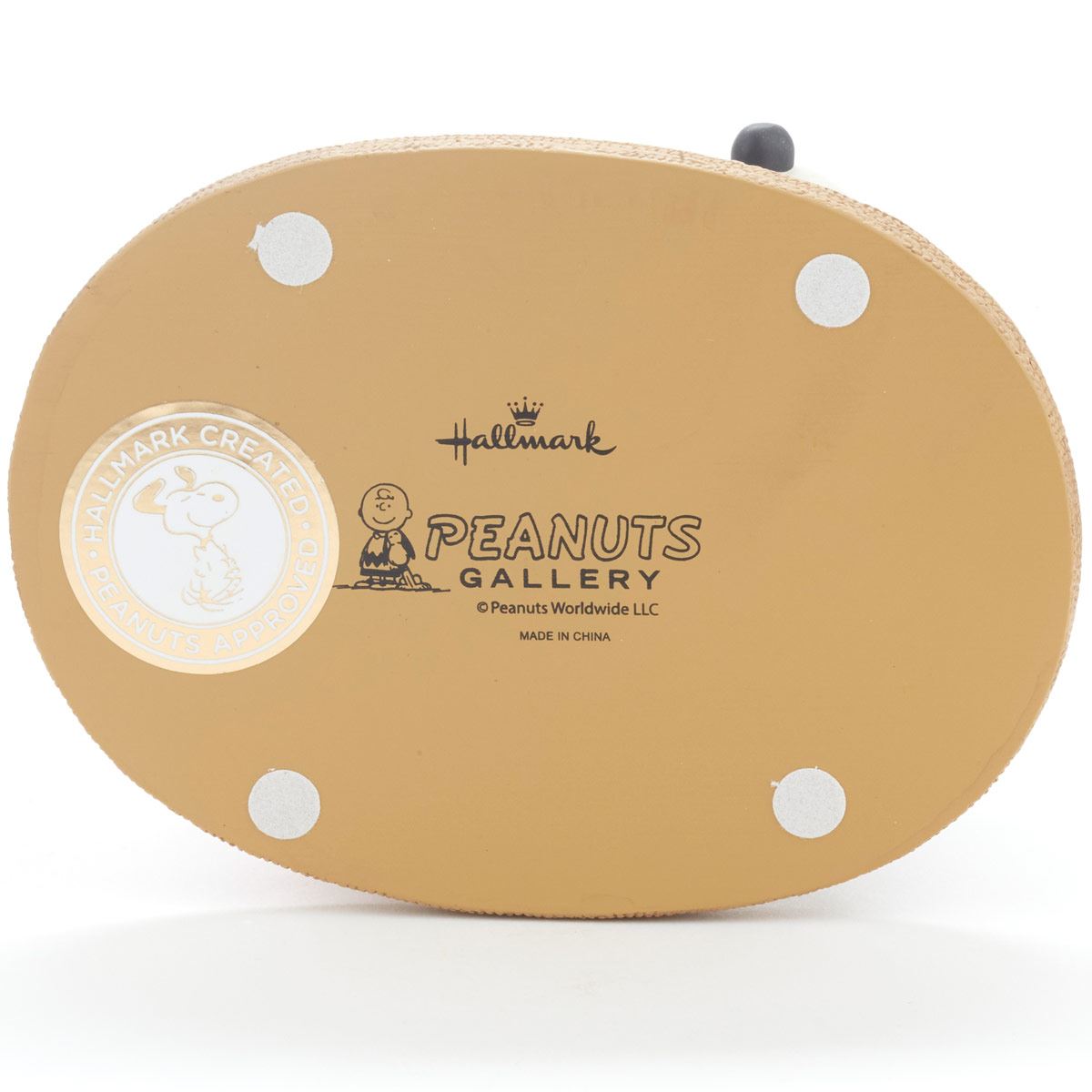 Figura Cerámica Linus y Snoopy