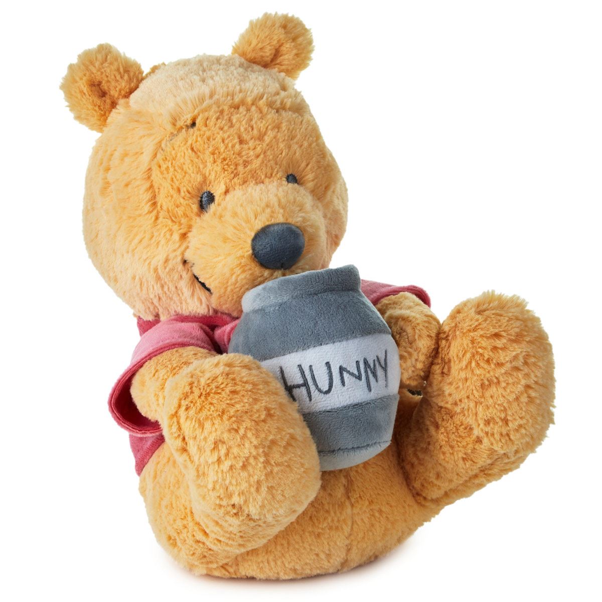 Peluche de winnie the pooh con tarro de miel