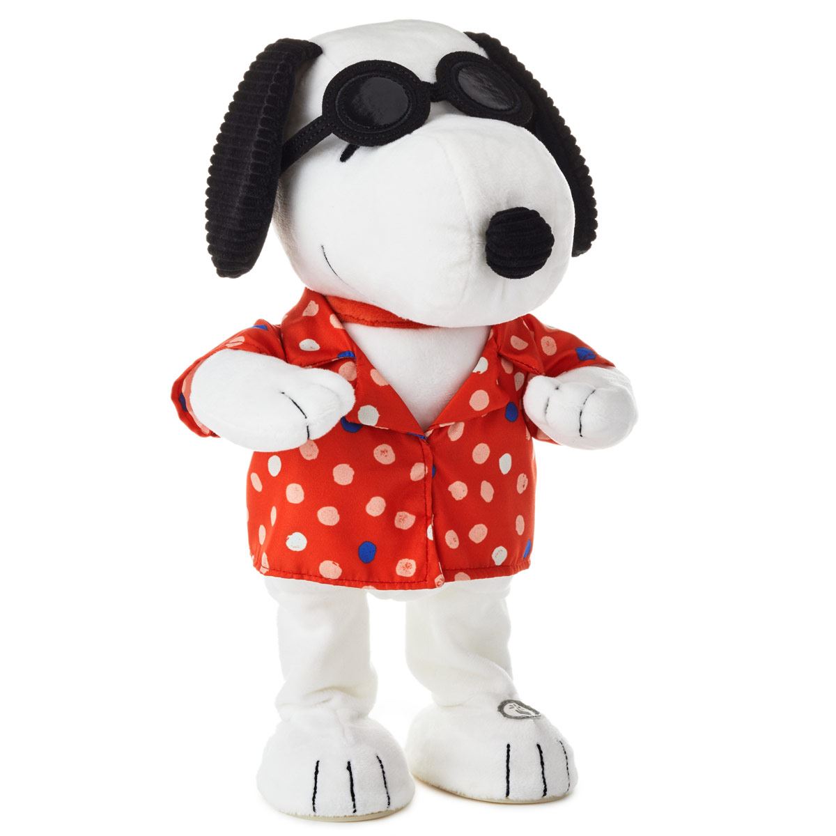 Peluche snoopy ambiente playero musical y con movimiento
