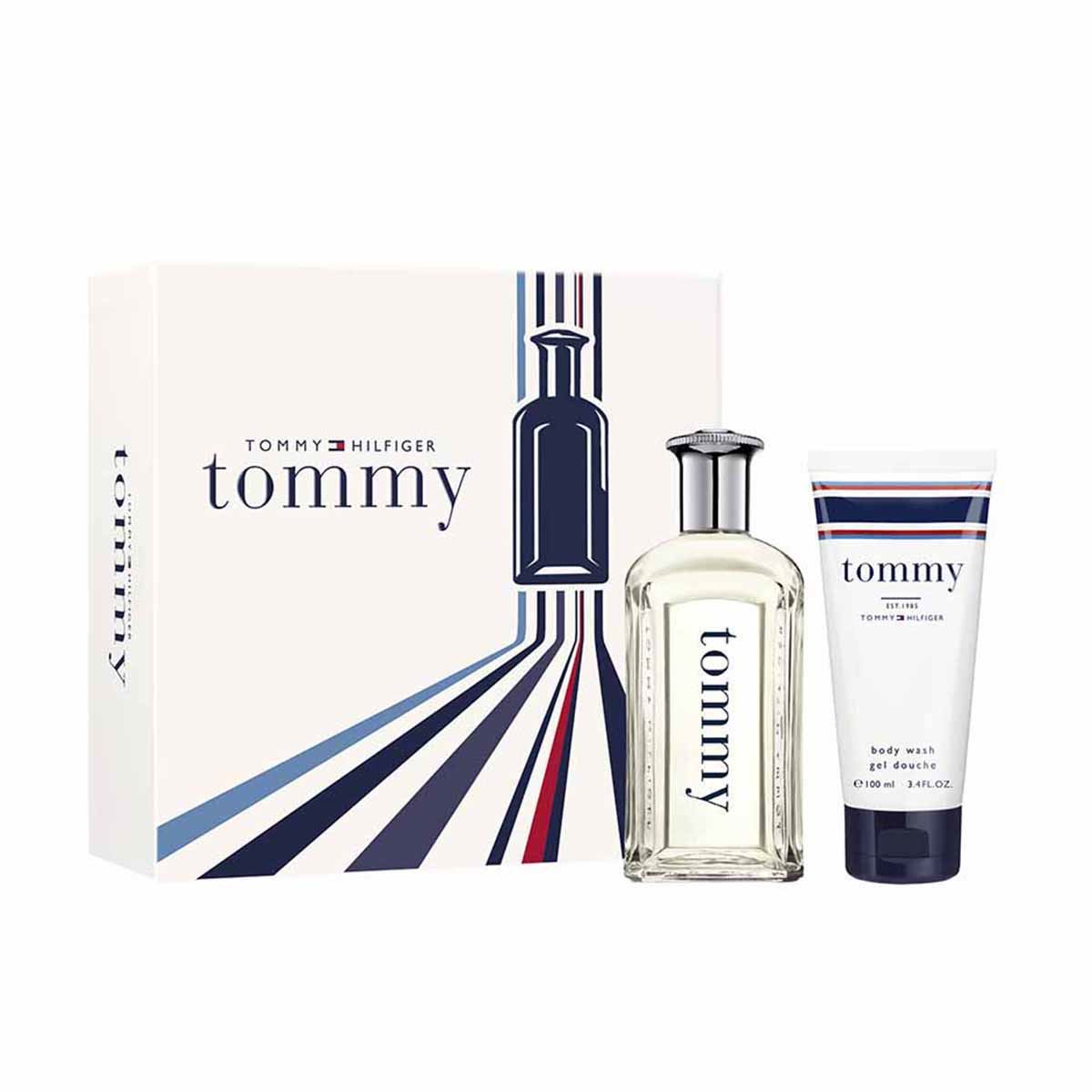 Estuche para Hombre Tommy Hilfiger Tommy EDT 100ml + Body Wash 100ml