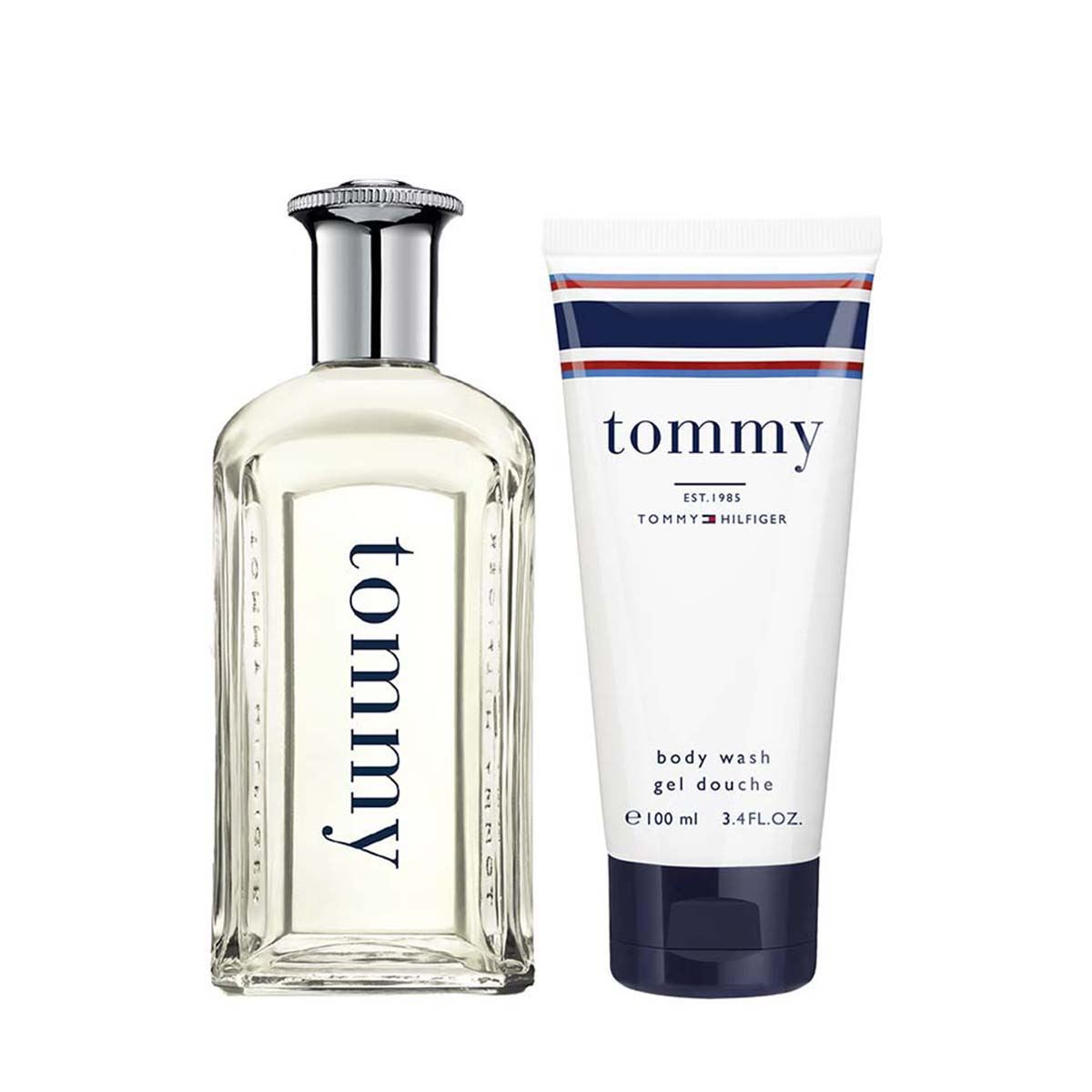 Estuche para Hombre Tommy Hilfiger Tommy EDT 100ml + Body Wash 100ml