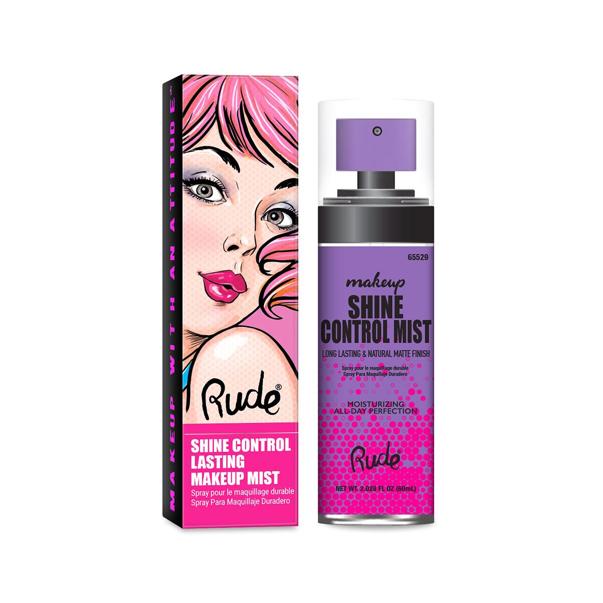 Fijador Radiant Lasting Makeup Mist Rude
