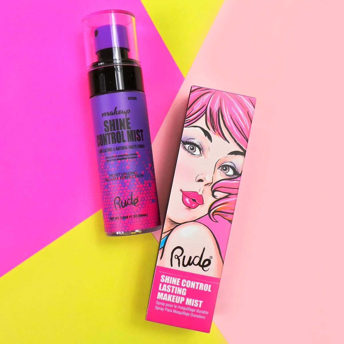 Fijador Radiant Lasting Makeup Mist Rude