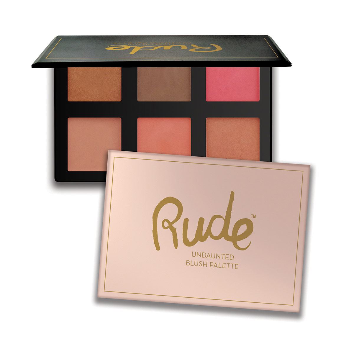 Paleta De Rubor Undaunted Blush Palette Rude