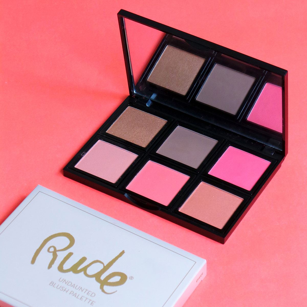 Paleta De Rubor Undaunted Blush Palette Rude