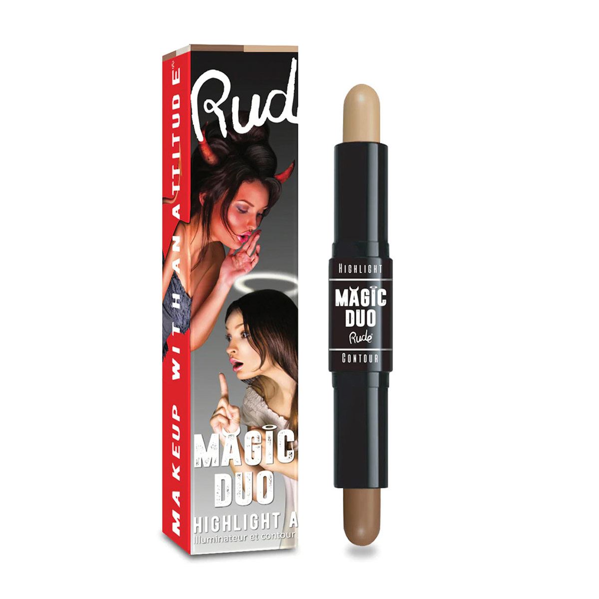 Magic Dúo Iluminador y Contour Medium Rude