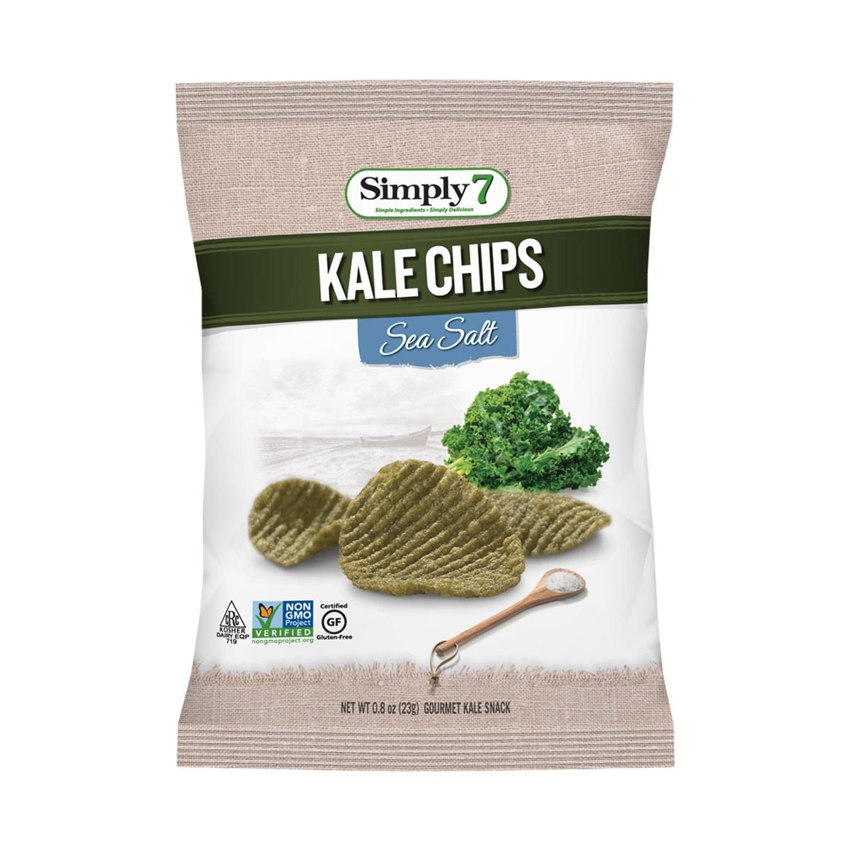 Papas Kale Sea Salt 23 gramos Simply 7