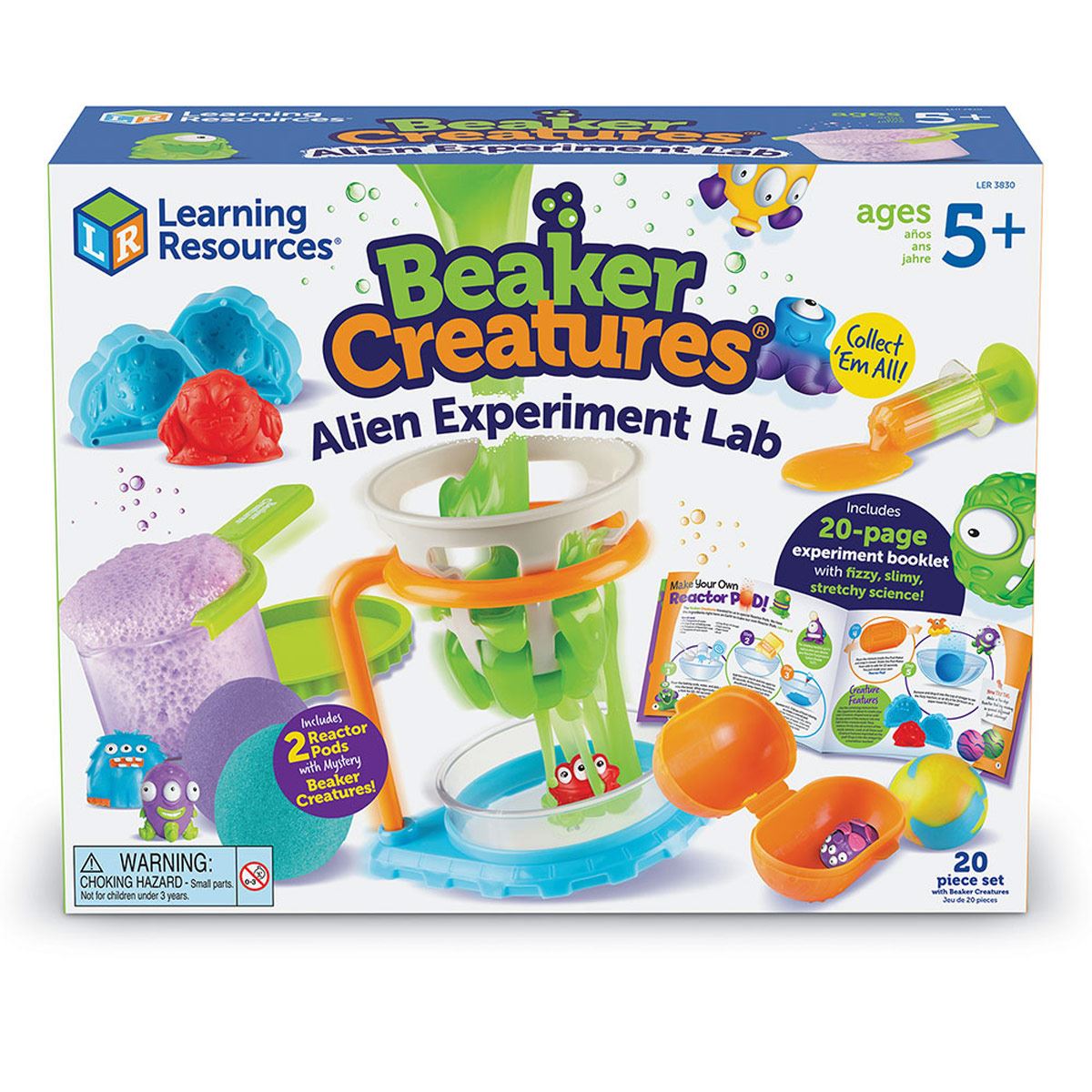 Laboratorio De Experimentos Alienígenas Beaker Creatures ™ Learning Resources