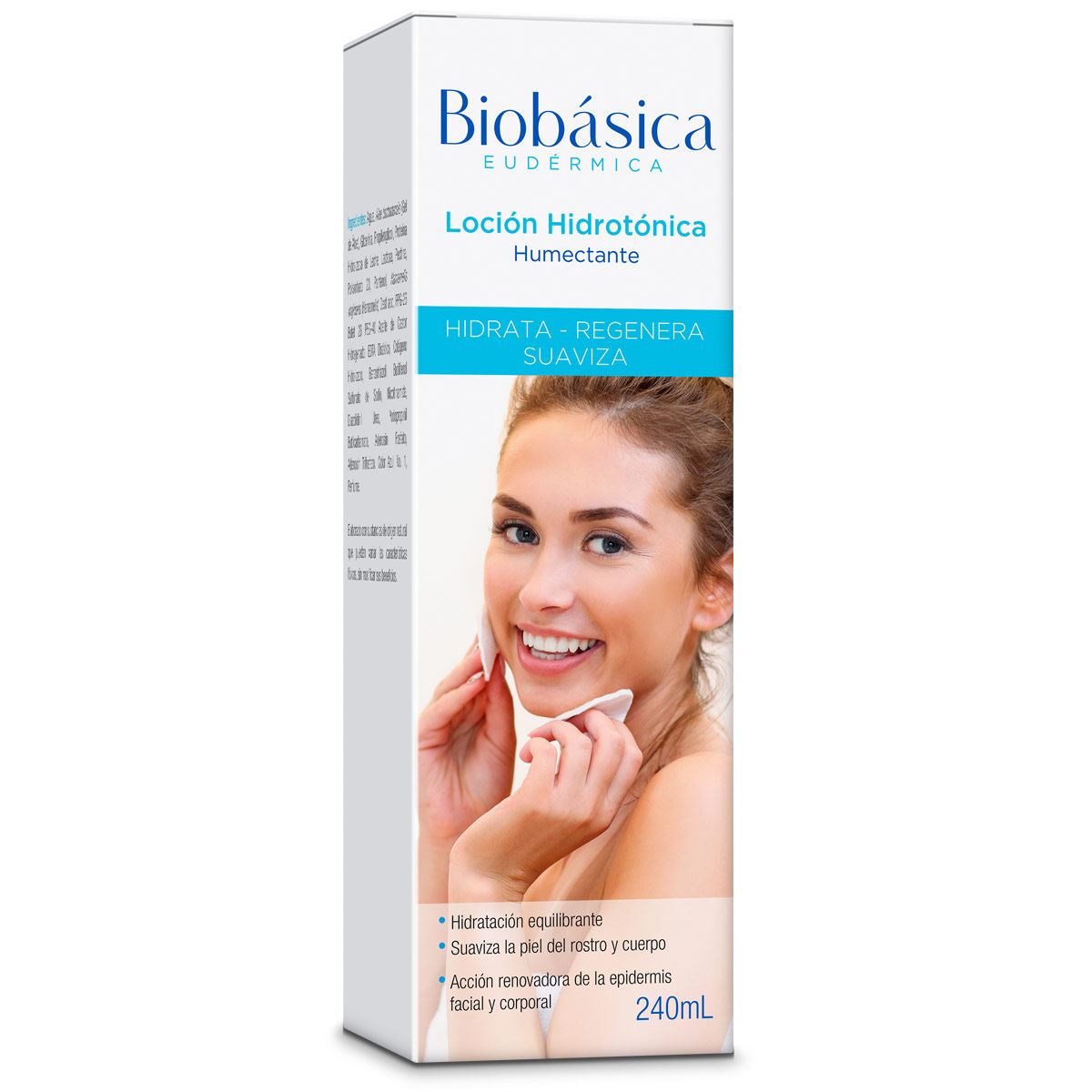 Loción hidrotónica humectante