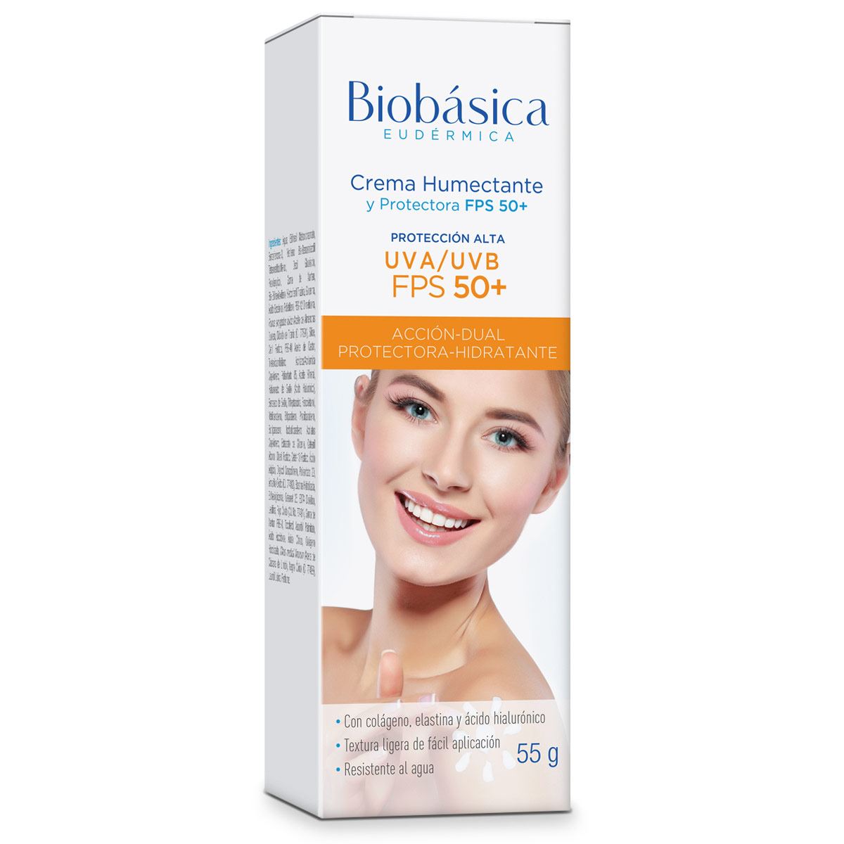 Crema humectante y protectora con color