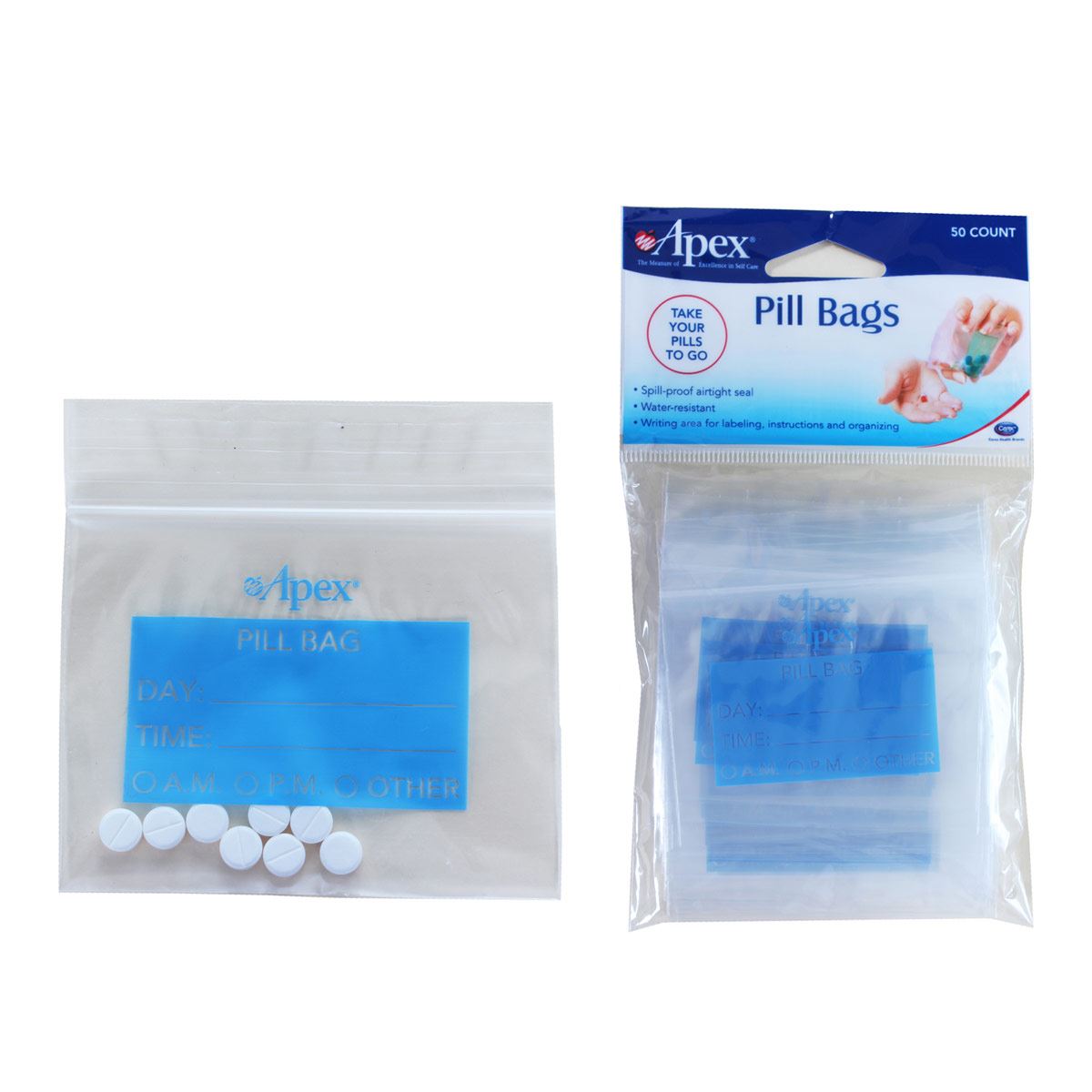 Apex Pill Baggies - 50 count 