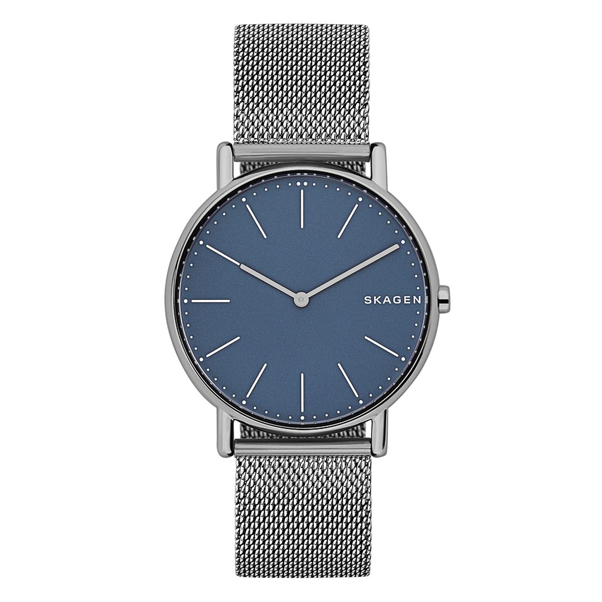 Skagen SKW6444 - Orologio Uomo In Acciaio Con Cinturino Milano, Quadrante Argentato