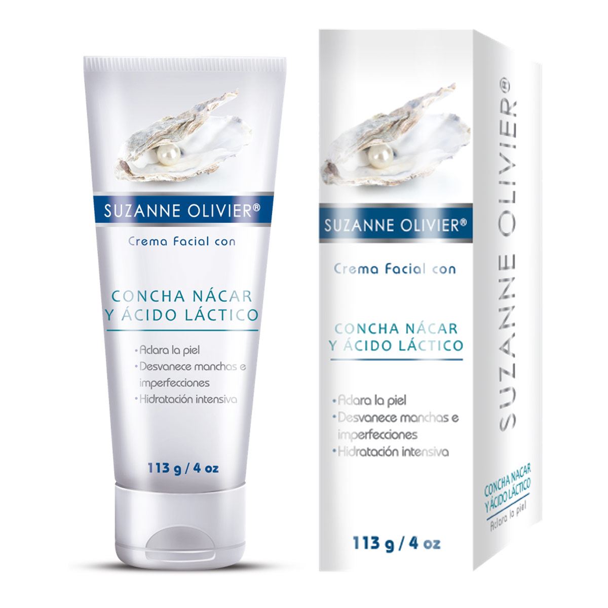 Crema Concha Nacar 113g  Suzanne Ol