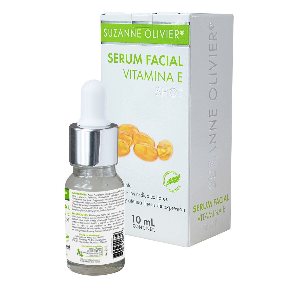 Shot Vitamina E Serum Facial 10 ml