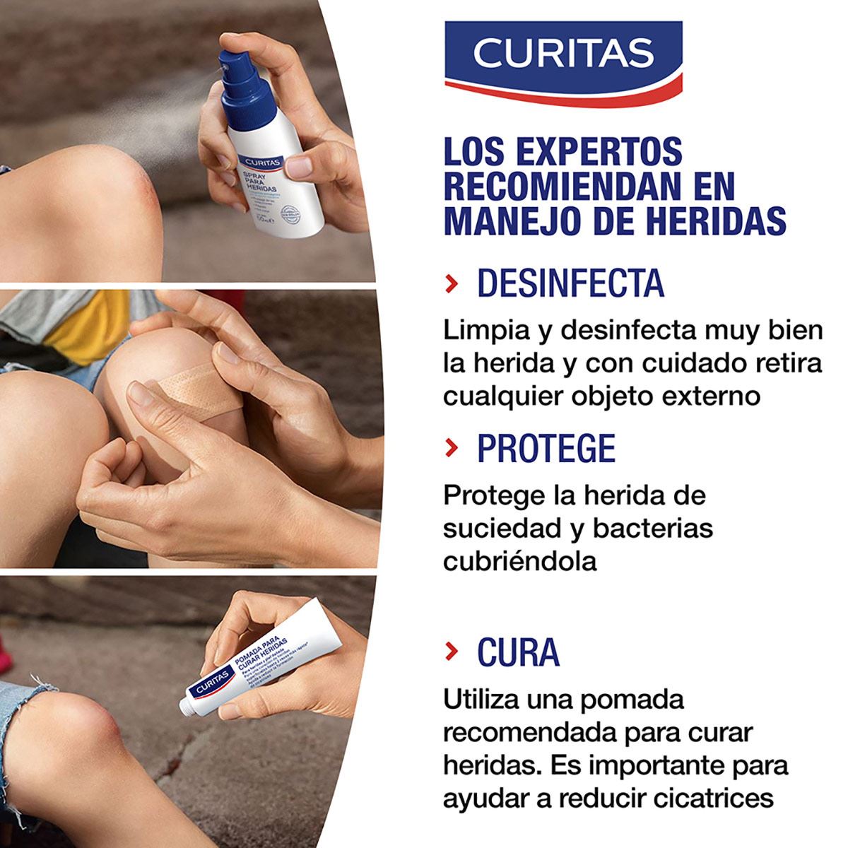 Curitas Venditas Transpiel 10 Piezas