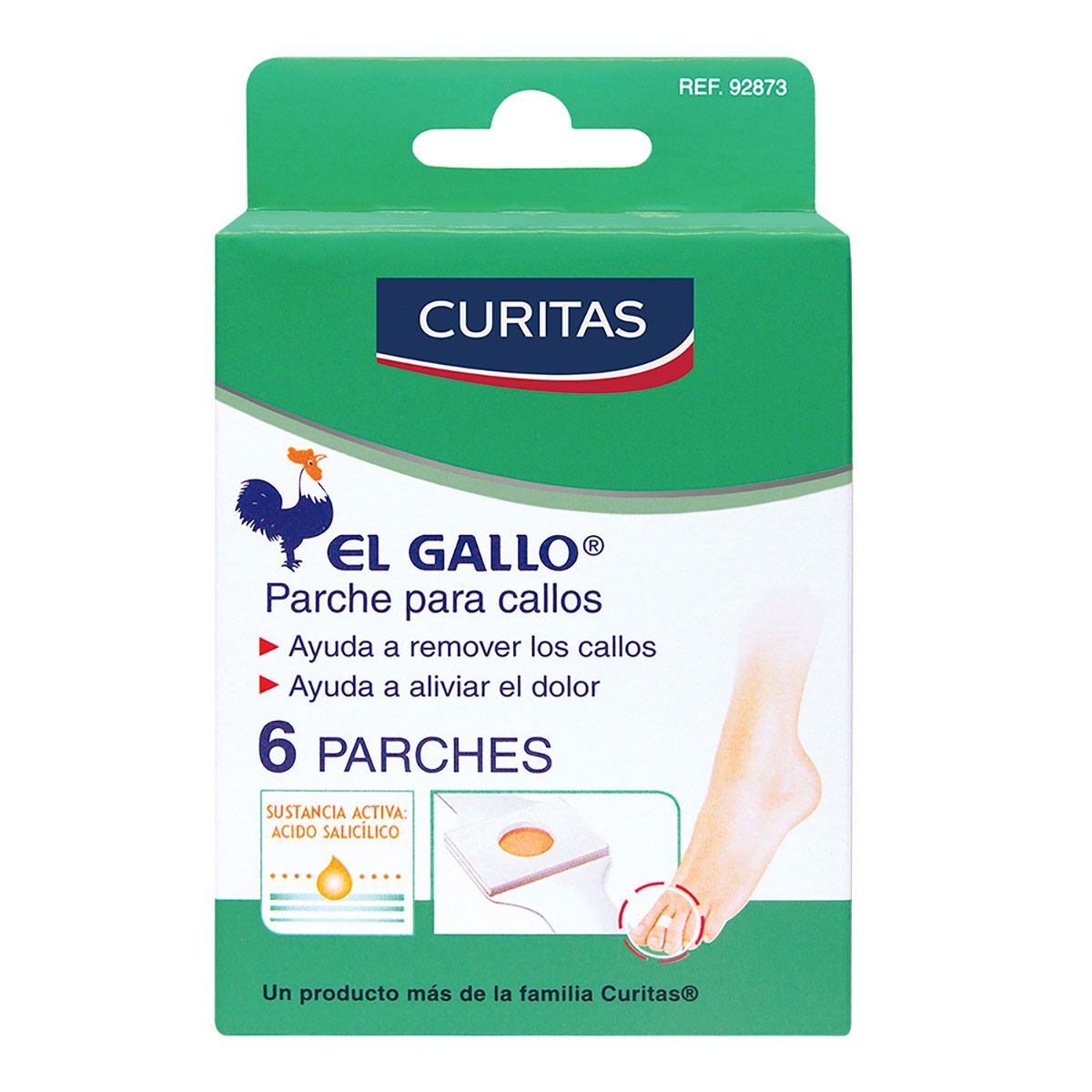 El Gallo Parche para callos con ácido salicílico