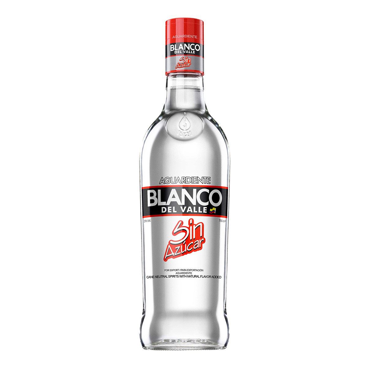 Aguardiente Blanco Del Valle 750ml