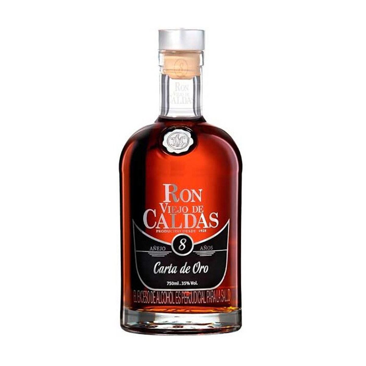 Ron Viejo de Caldas 8 Años 750 ML