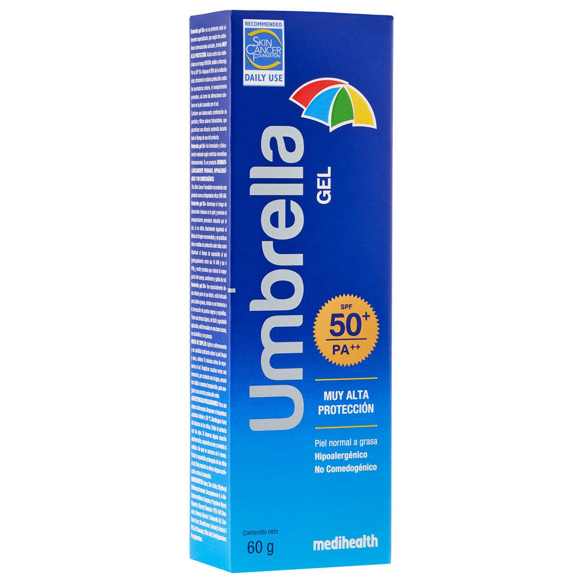 Umbrella Gel F/Solar Tb 60 g