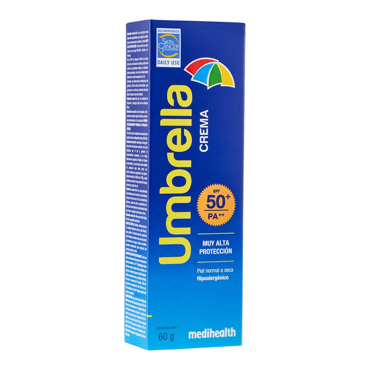 Umbrella Protector Solar Crema 60g