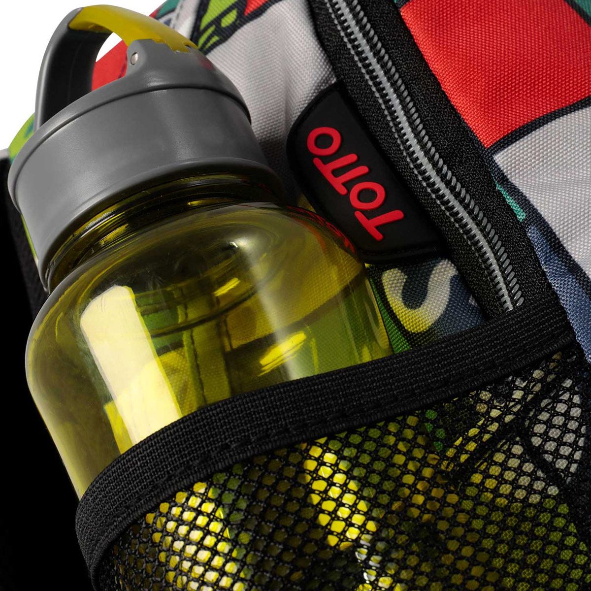 Mochila Cuadros Multicolor Xl Totto