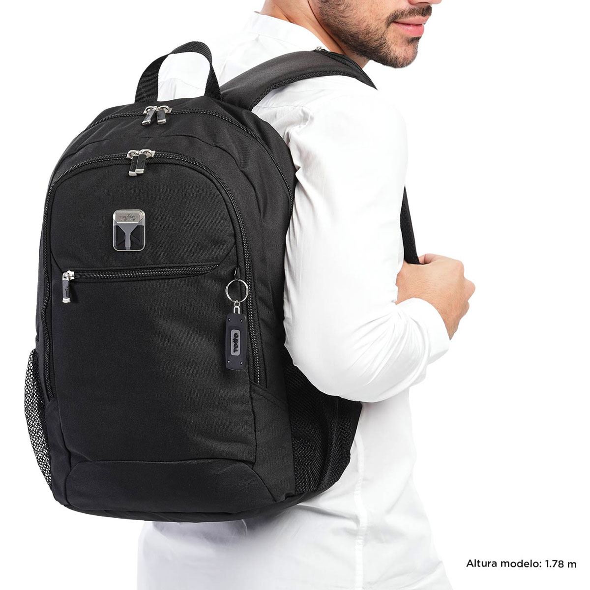 Backpack Negro Ribbony Totto