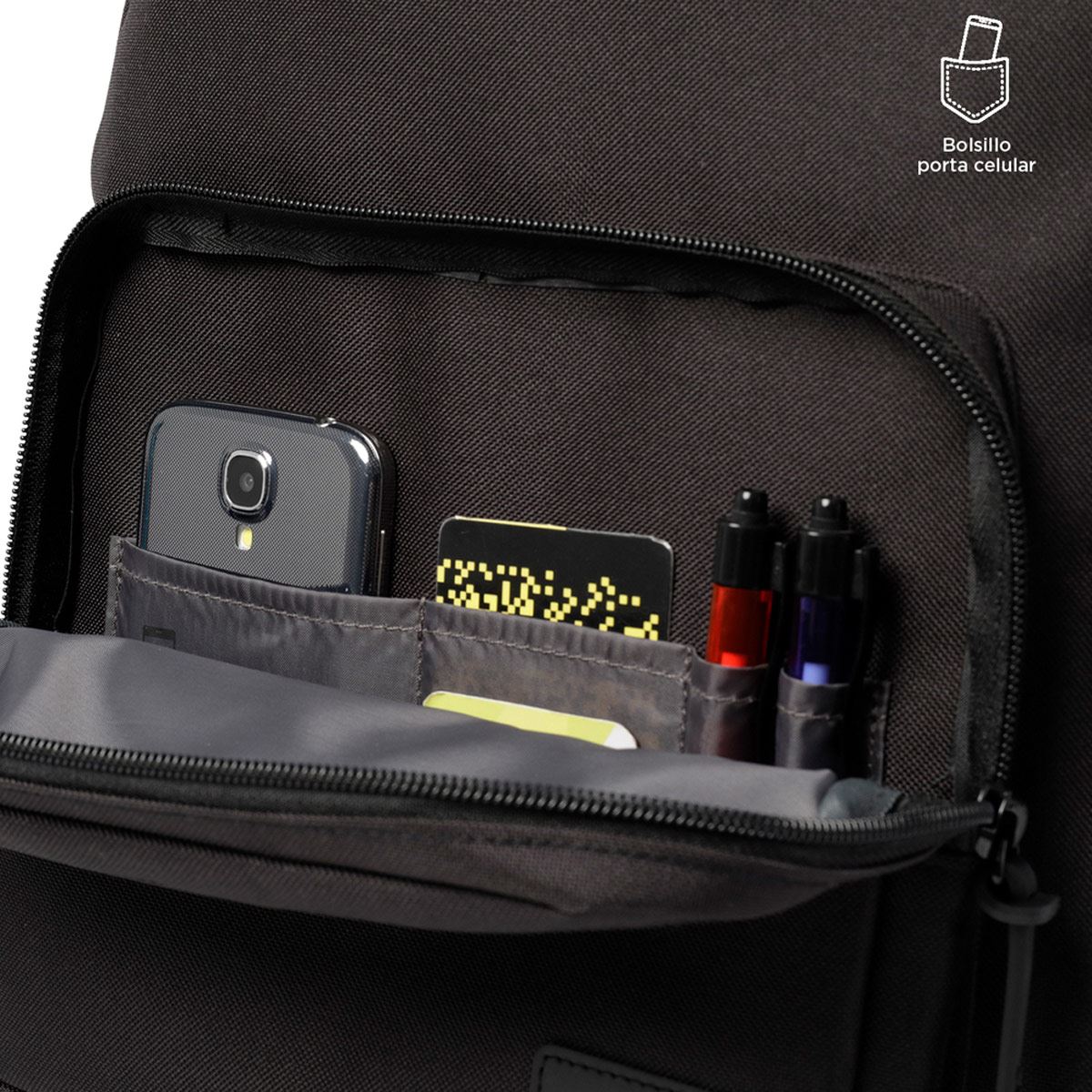 Backpack Negra Tocax Totto