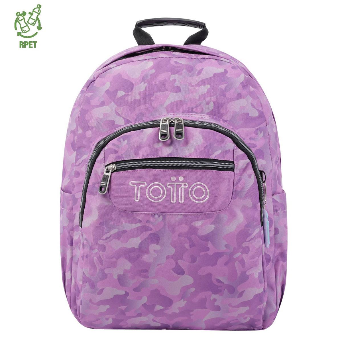 Backpack Morado Ecole Totto