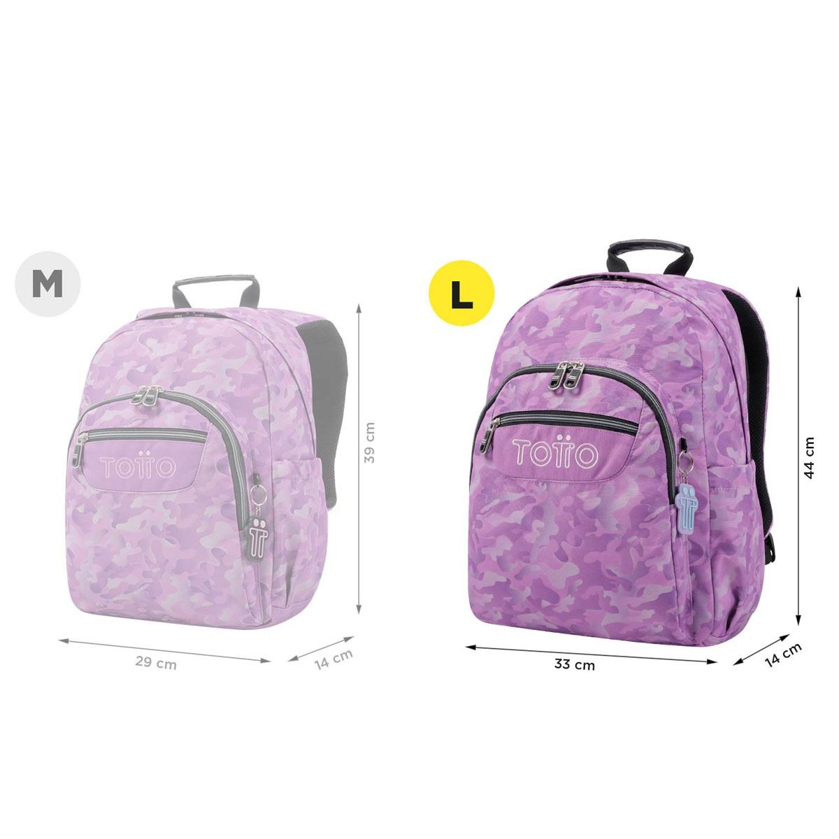 Backpack Morado Ecole Totto
