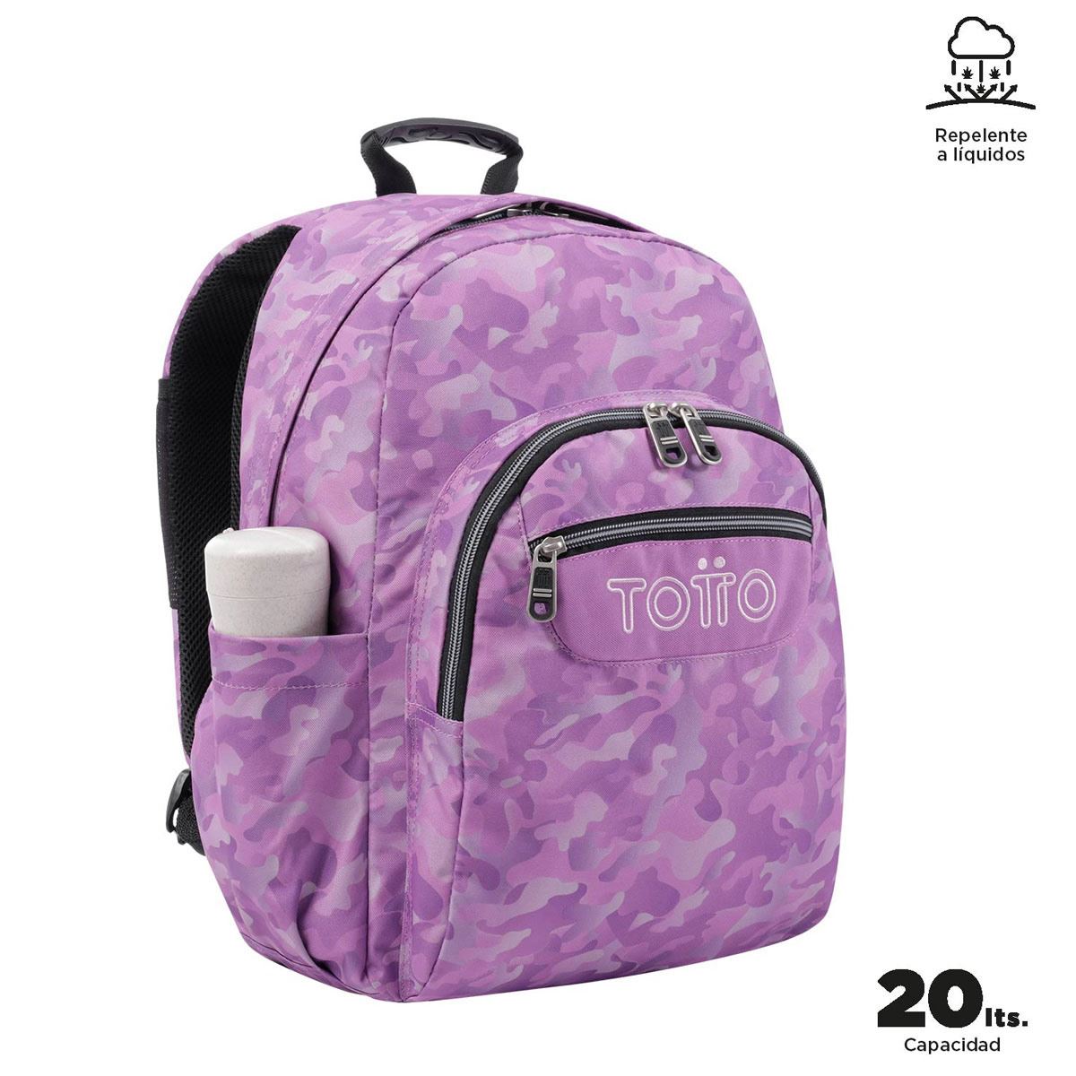 Backpack Morado Ecole Totto