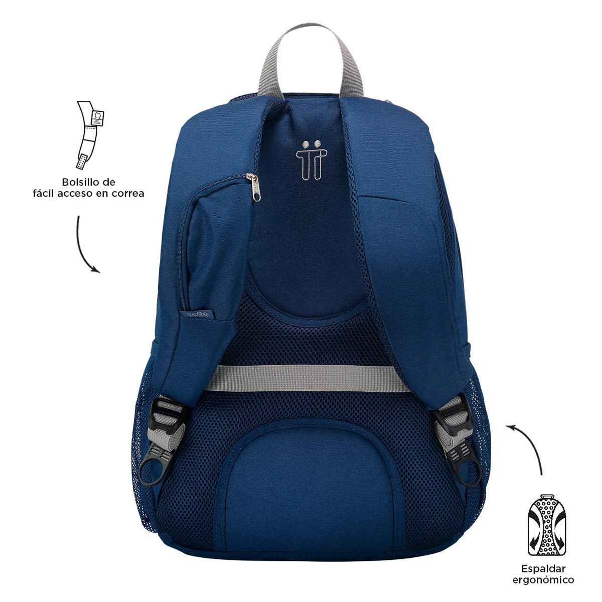 Backpack Azul Goctal Totto