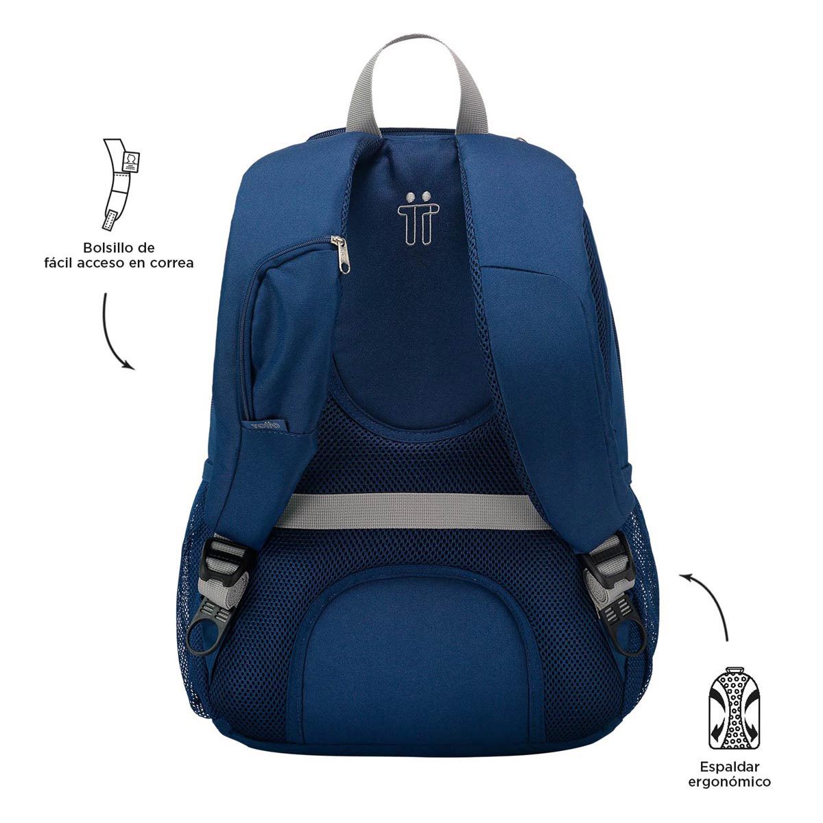 Backpack Azul Goctal Totto