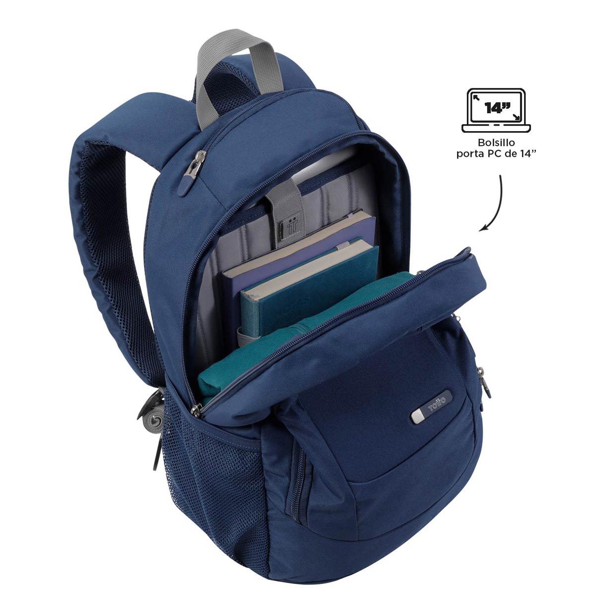 Backpack Azul Goctal Totto