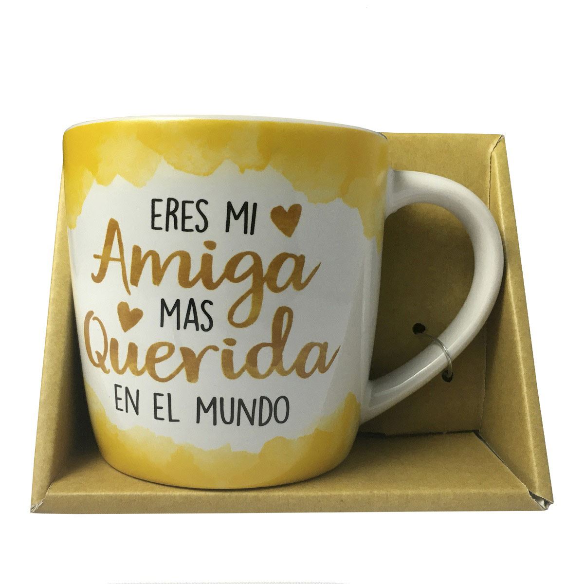 Taza De Porcelana  "Eres Mi Amiga Mas Querida En El Mundo"