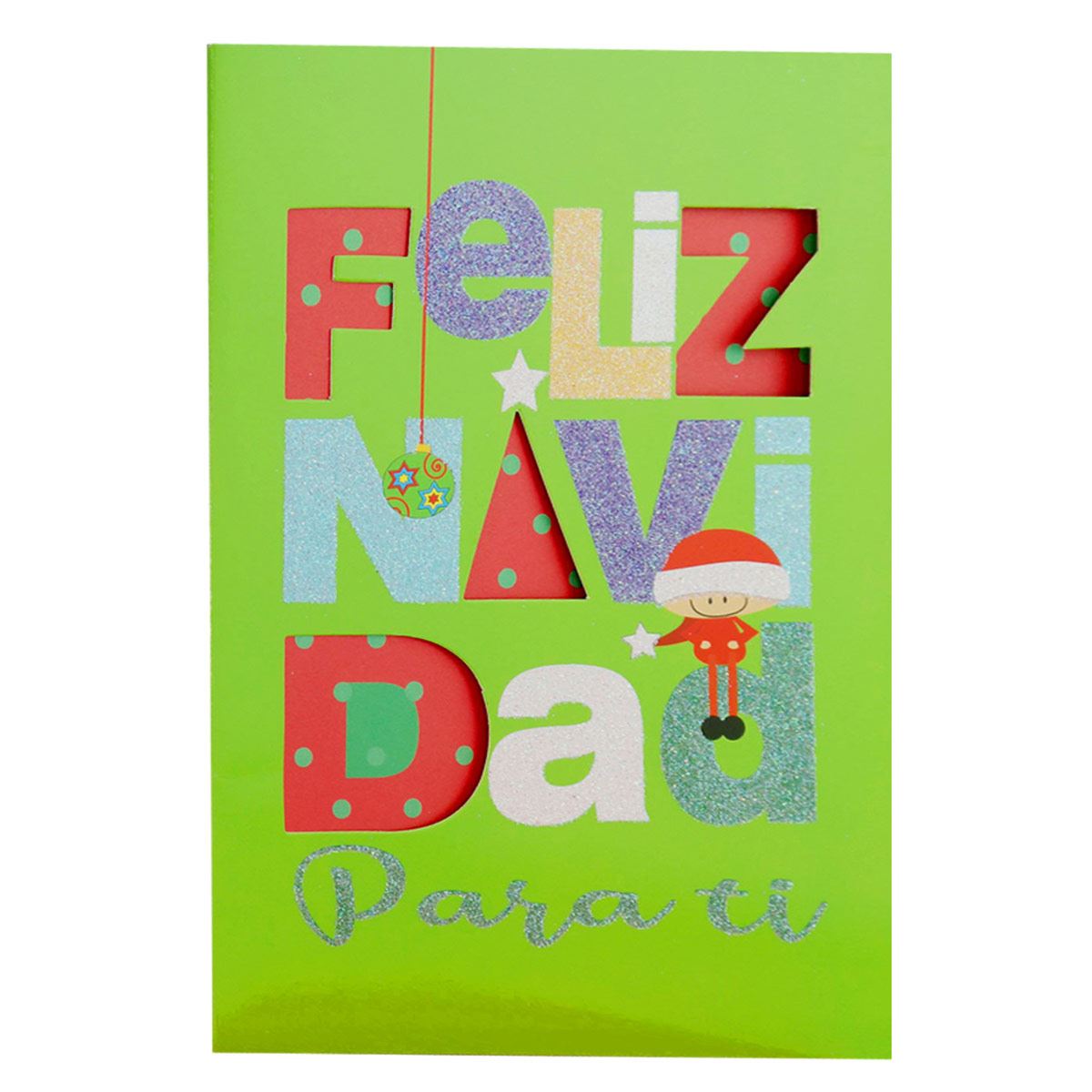 Tarjeta modelo GT N grande Navidad