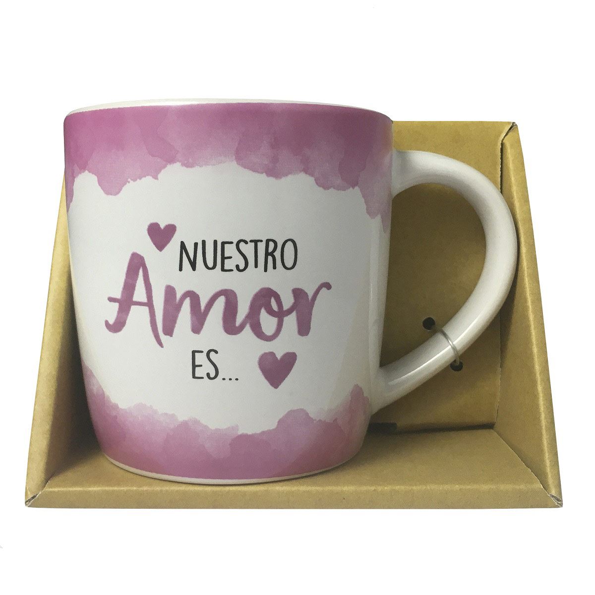 Taza Nico De Porcelana Nuestro Amor Es 4337