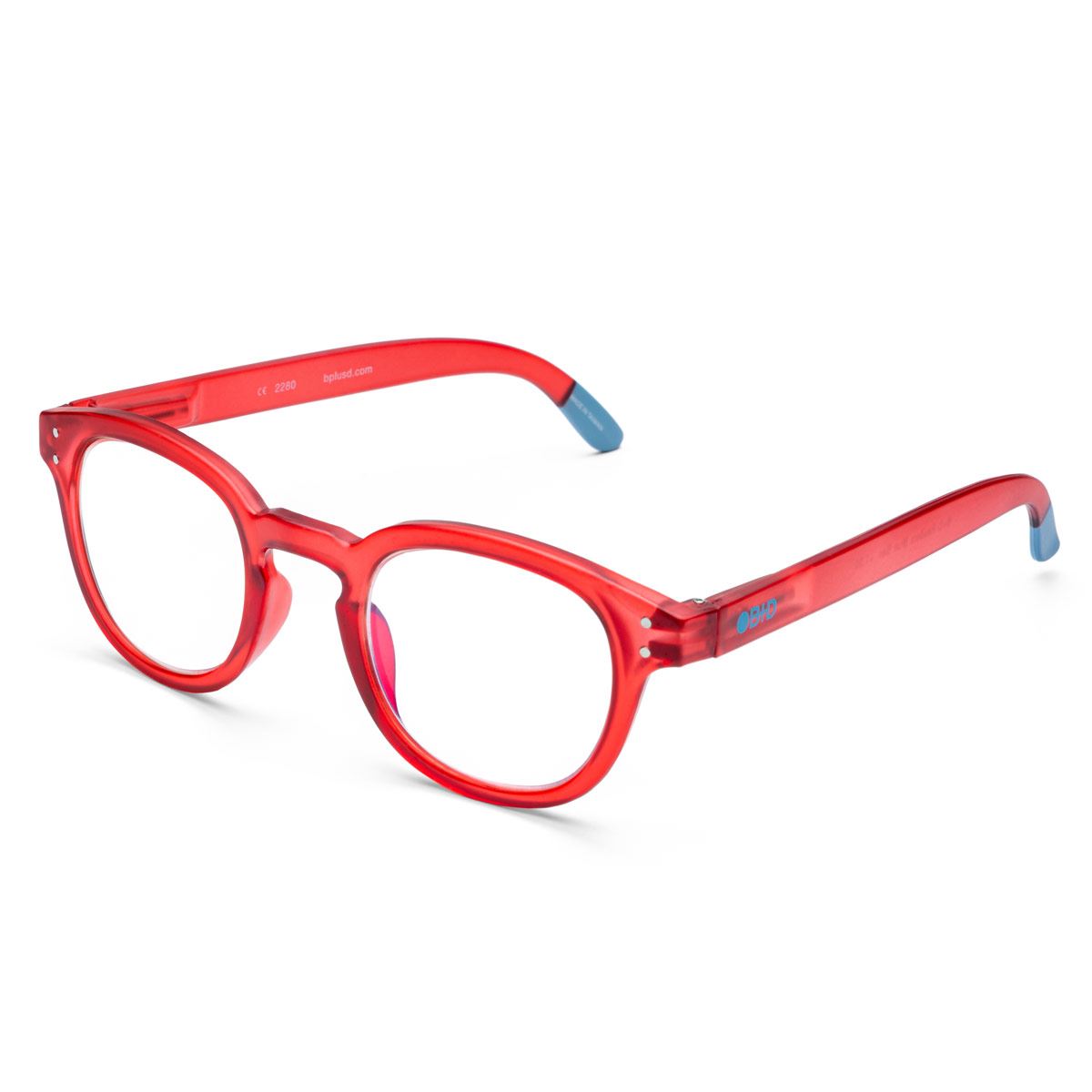 Lente de lectura B+D Blue Ban rojo+2.50